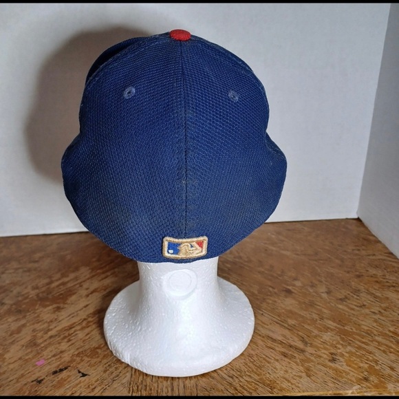 Texas Rangers New Era Fits 7 5/8 Baseball Cap Hat with Unknown Autograph. - Picture 6 of 9